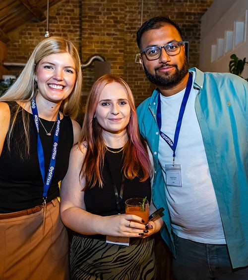 Dani Betts from Tank with some of the Webtrends Optimize team